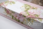 Preview: Stifte-Schachtel mit Klappdeckel ca. 21x10x4cm | Gänseblumenkranz floral | puderrosa | Art. Nr. 97040309